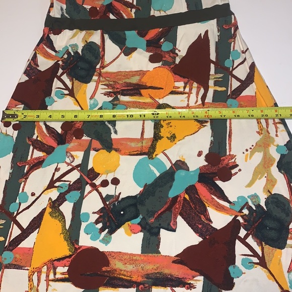 Patagonia Multicoloured Stretch Cotton Halter Dress - Women’s Size XL - Picture 9 of 11